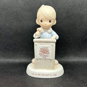 Precious Moments “Let us call the club to order" figurine